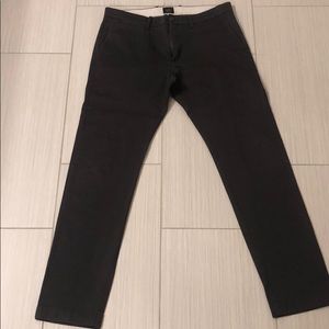 JCrew Stretch Chinos 484 32W 32L dark grey